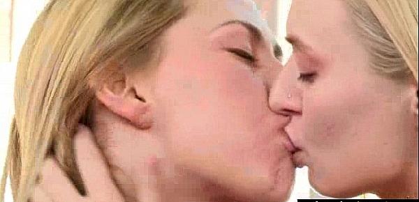  Lots Of Kiss And Licks From Cute Lovely Lesbians clip-02
